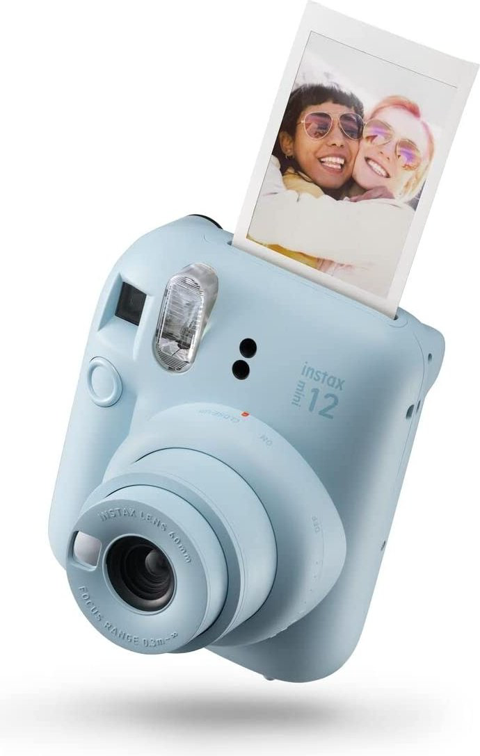Фотокамера моментальной печати Fujifilm Instax MINI 12 + Instax Mini Instant Film 20 шт голубой купить,77480