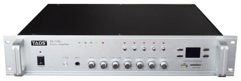 Аудиоусилитель TADS DS-7180 серебристый