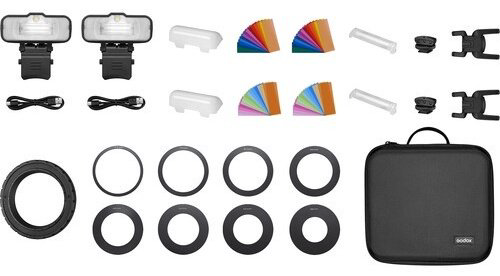 Фотовспышка Godox MF12-K2 KIT купить,NaN