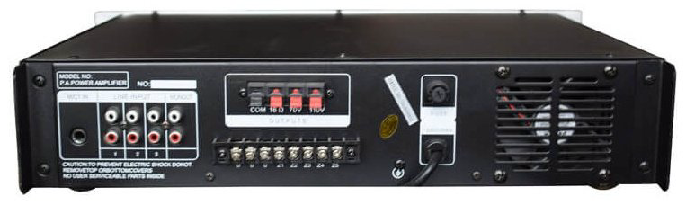 Аудиоусилитель TADS DS-7180 серебристый