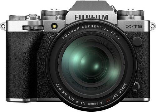 Фотокамера Fujifilm X-T5 Kit XF 16-80mm F4 R OIS WR Silver купить,NaN