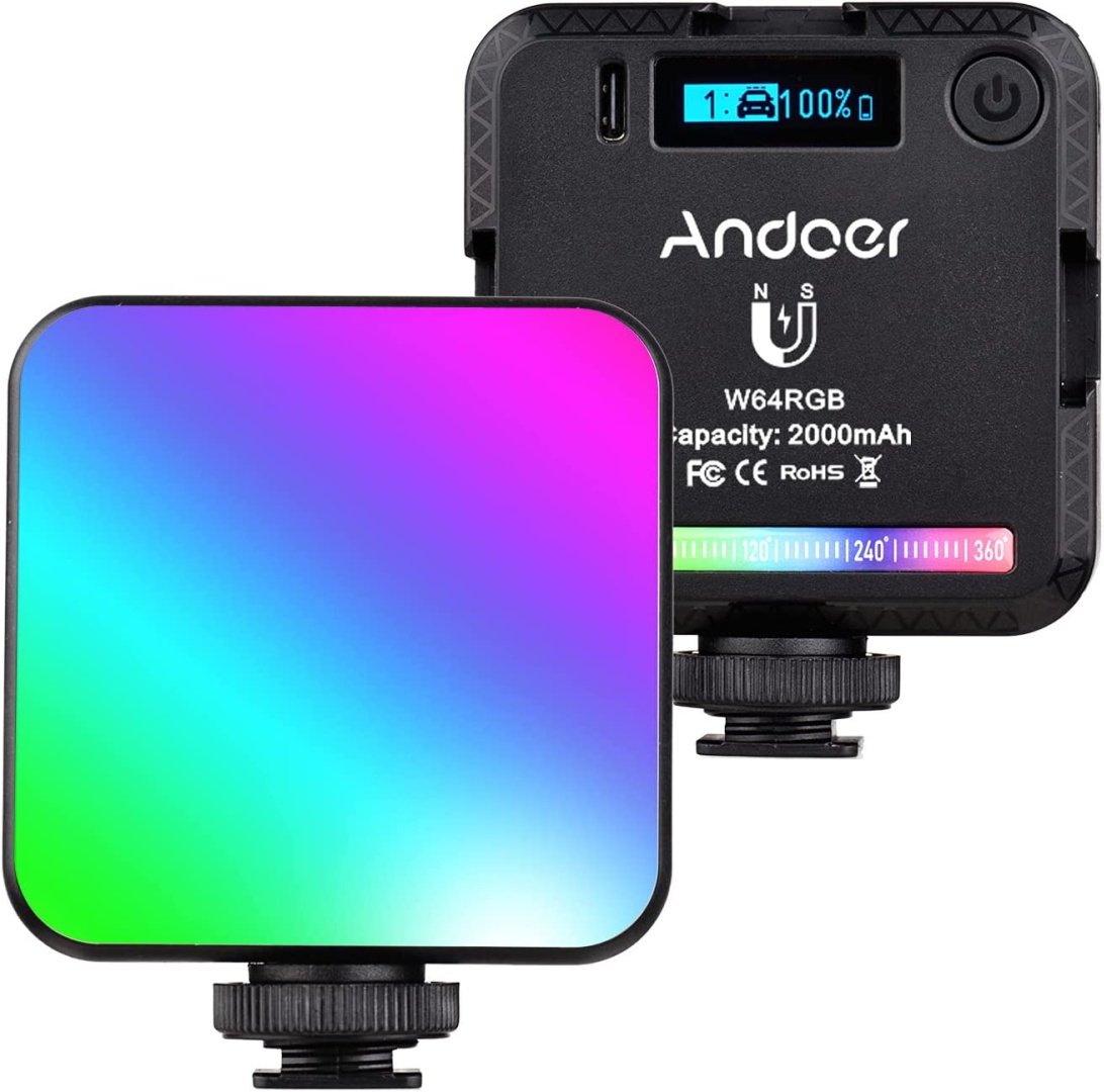 Постоянный свет Andoer W64RGB