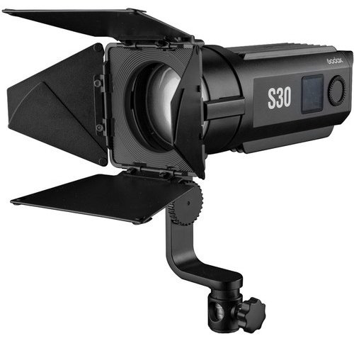 Постоянный свет Godox S30 фокусируемый черный купить,NaN