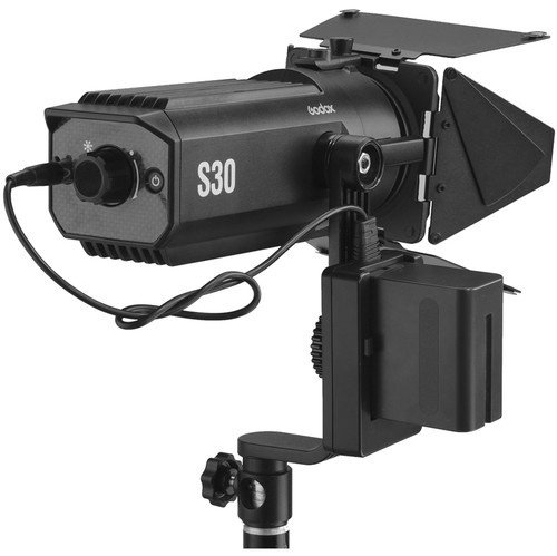Постоянный свет Godox S30 фокусируемый черный купить,0