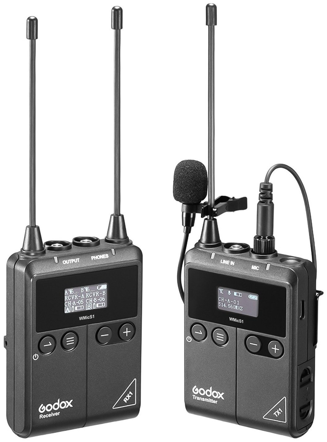 Микрофон Godox WMicS1 Kit 1 черный купить,NaN