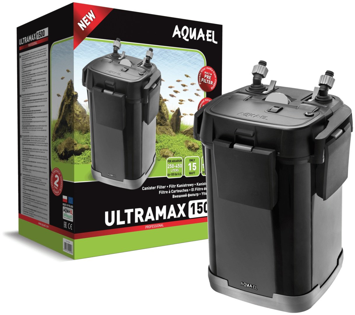 Фильтр AQUAEL внешний Ultramax 1500 купить,NaN