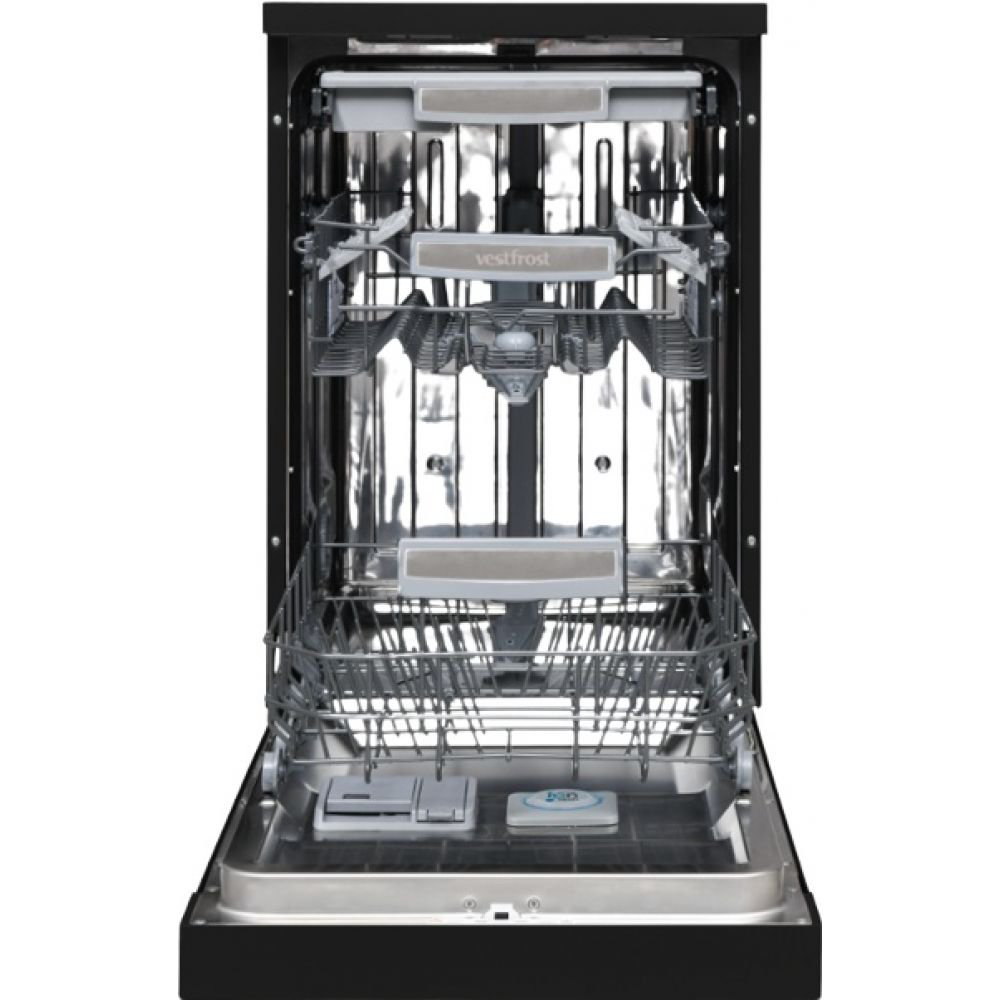  Посудомоечная машина Vestfrost VFD4108B черная купить,NaN