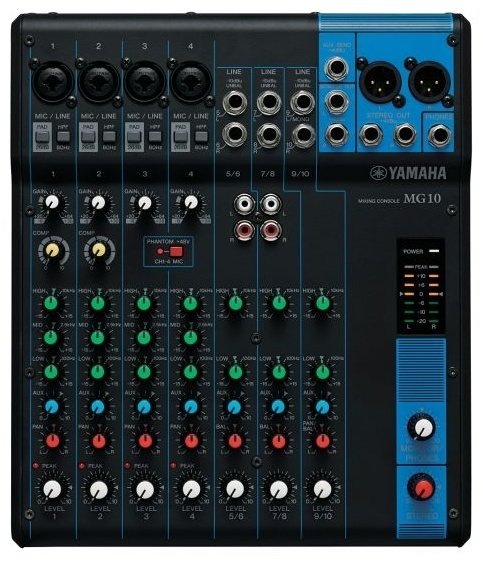 Микшерный пульт Yamaha MG10 - ForteMarket Микшерный пульт Yamaha MG10 купить,0