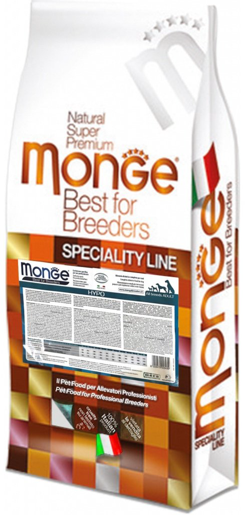 Корм Monge Best for Breeders Утка с рисом и картофелем15 кг купить,NaN