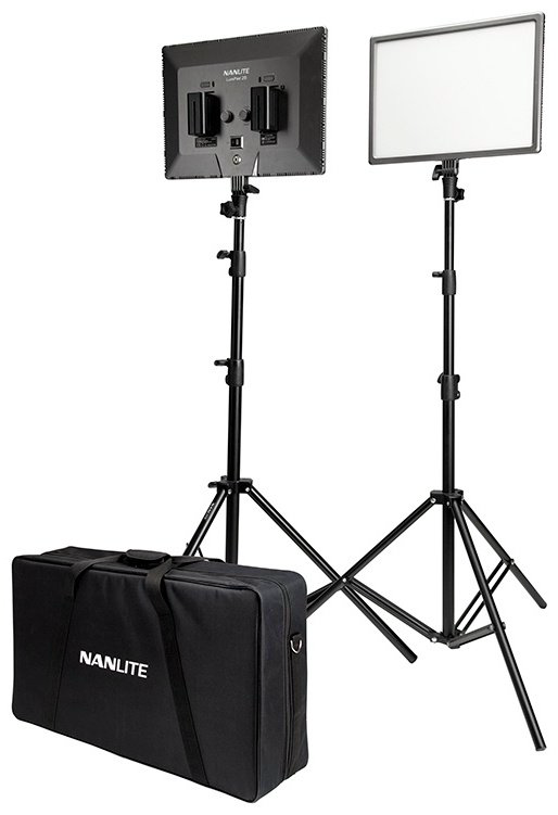 Постоянный свет Nanlite Lumipad 25 2KIT WB черный купить,NaN