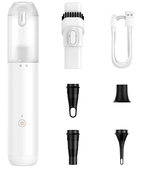 Автомобильный пылесос Baseus A3 Lite C30438700213-Z1 White купить,NaN