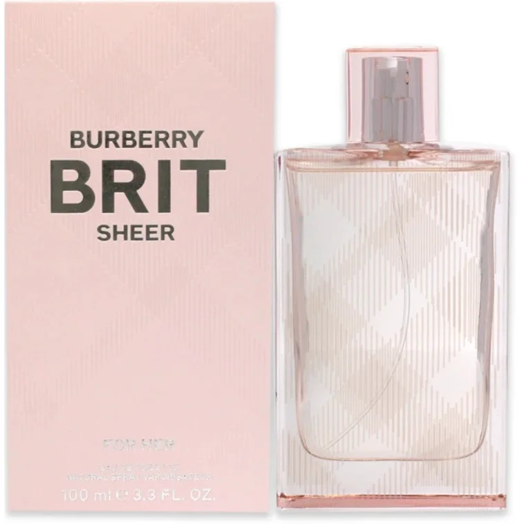 Туалетная вода Burberry Brit Sheer EDT для женщин 100мл