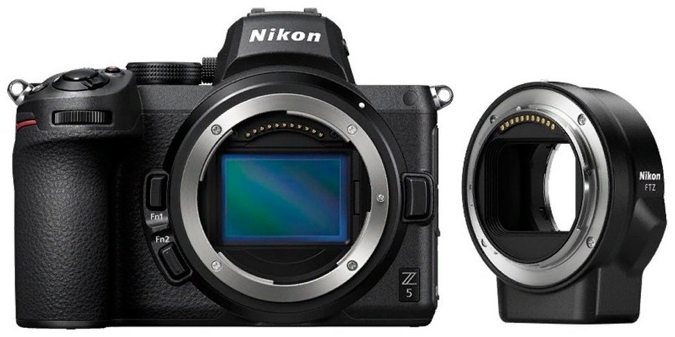 Фотокамера Nikon Z5 черный &#43; FTZ Adapter