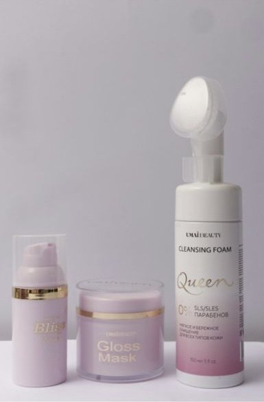 Umai Beauty Queen Gloss Bliss набор по уходу за лицом для женщин купить,NaN