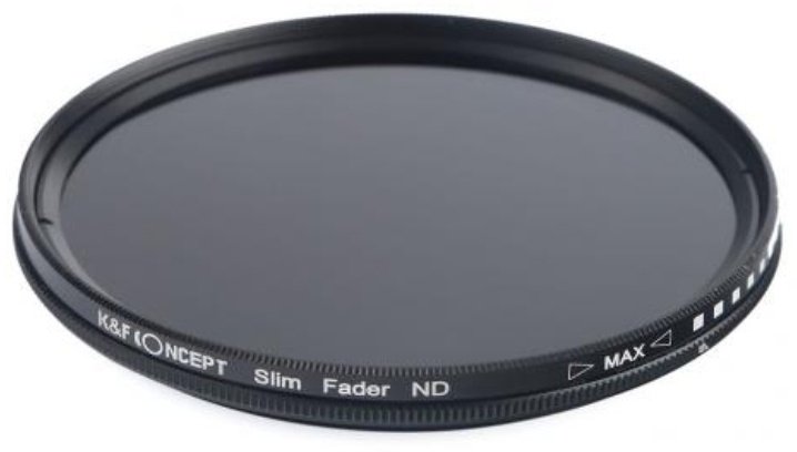 Светофильтр K&amp;F Concept KF01.1108 Vari ND 2-400 55мм
