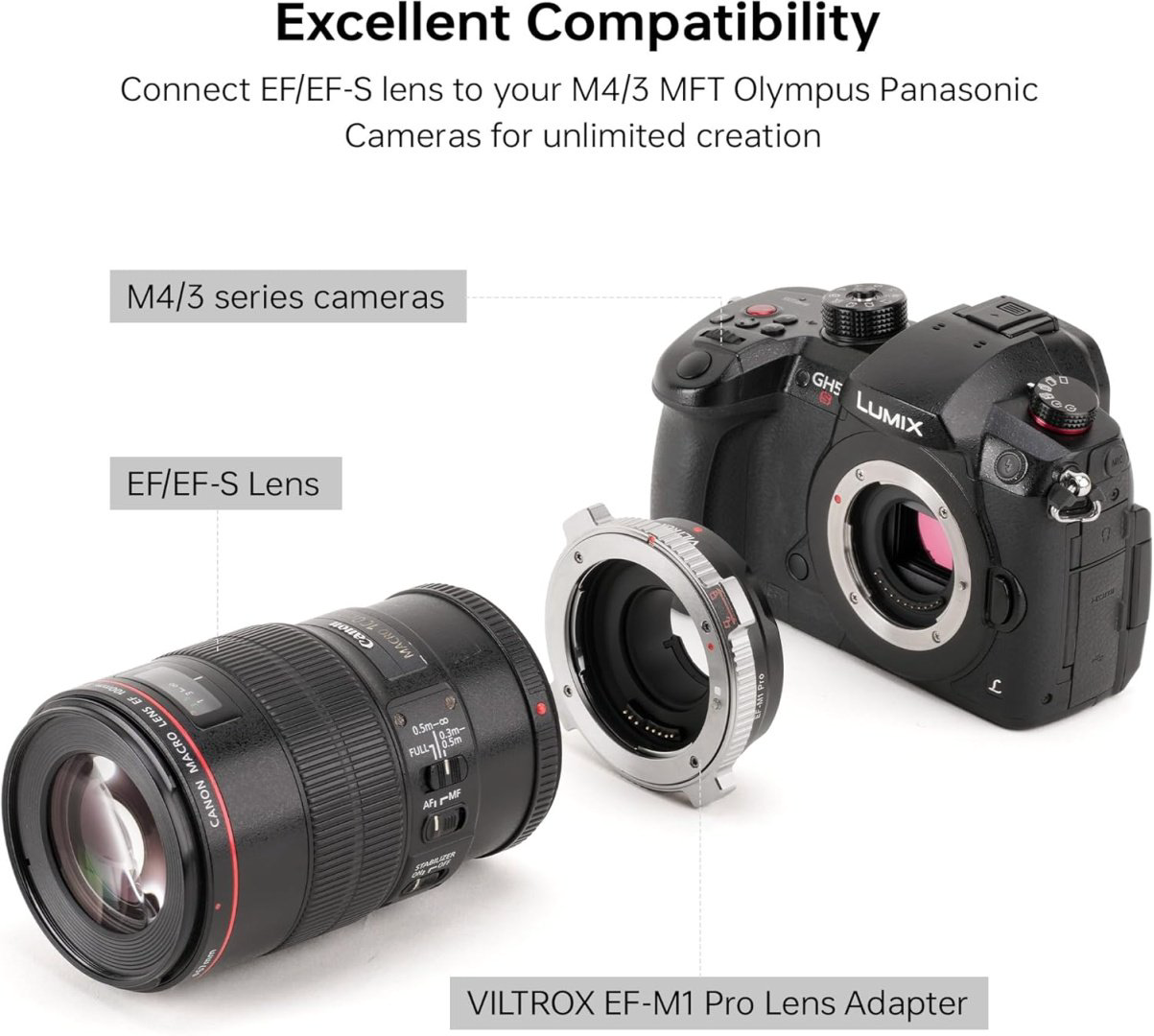 Переходник Viltrox EF-M1 Pro купить,NaN