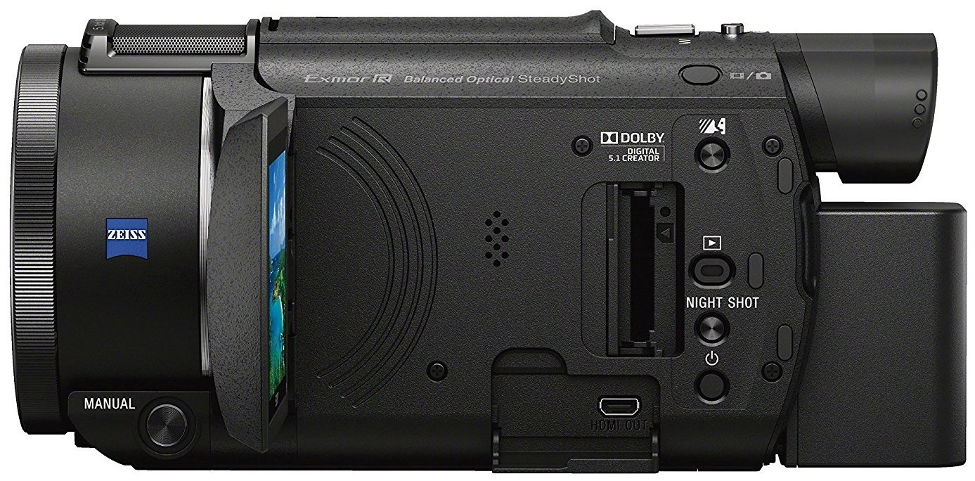 Камера Sony FDR-AX53B черный купить,NaN