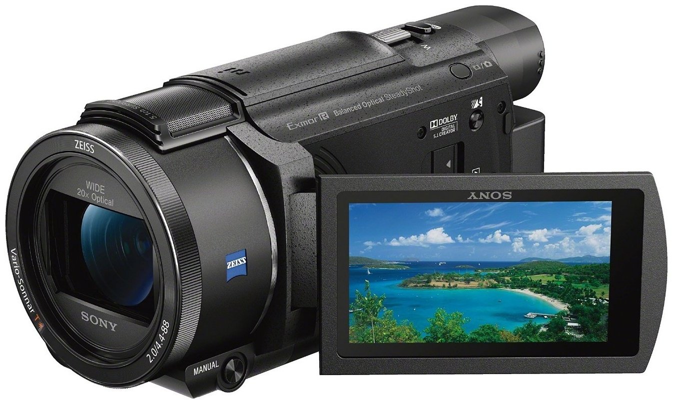 Камера Sony FDR-AX53B черный купить,0