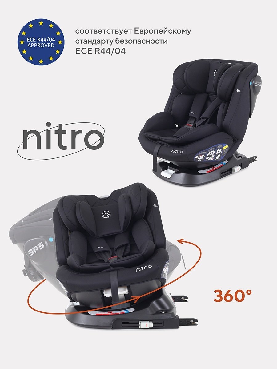 RANT Nitro 0/1/2/3 (до 36 кг) черный купить,0