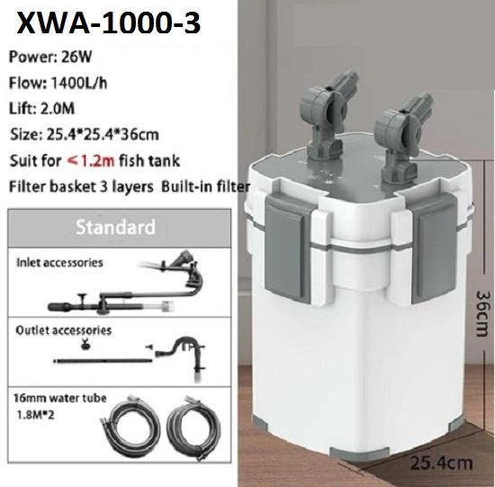Фильтр SunSun внешний XWA-1000-3
