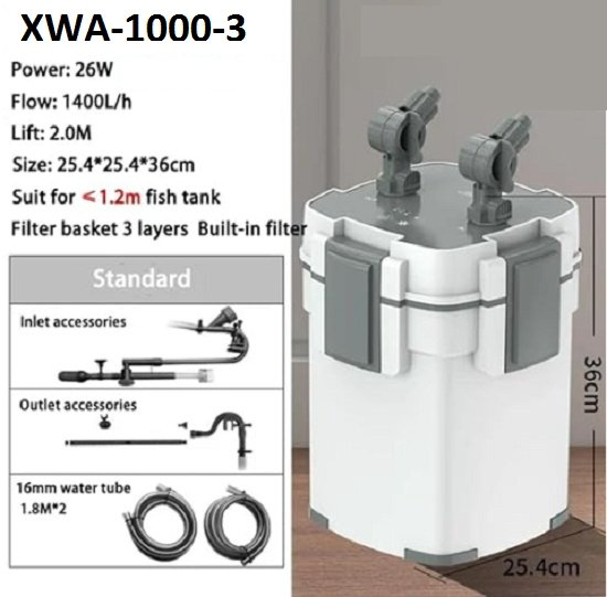 Фильтр SunSun внешний XWA-1000-3 купить,NaN
