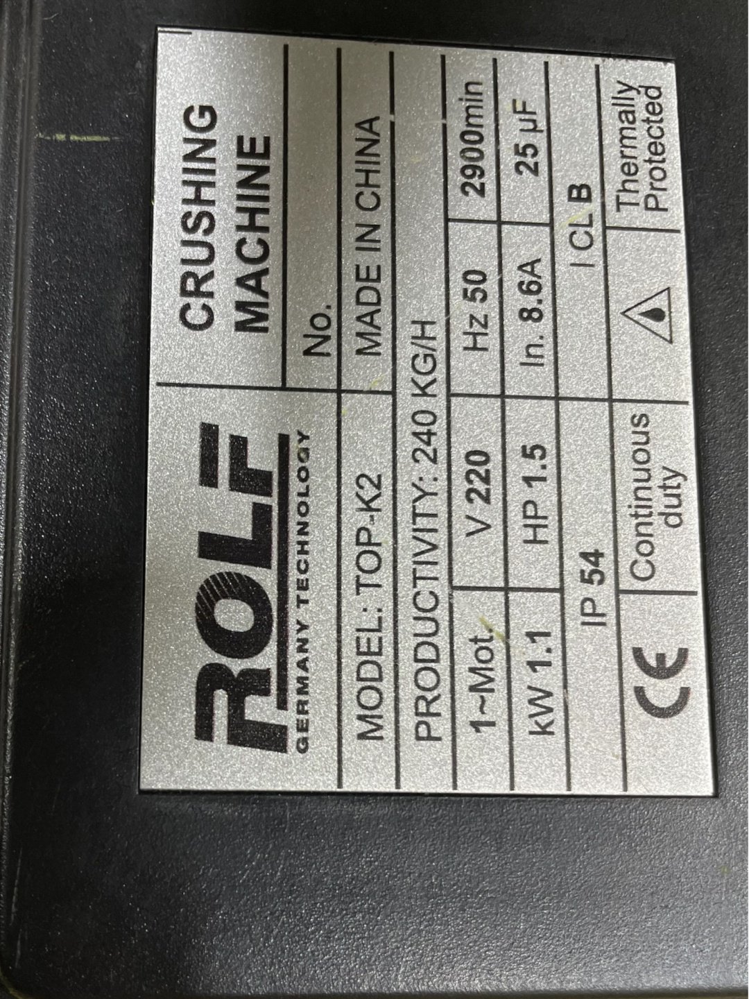 Rolf Club измельчитель зерна TOP-K2 - ForteMarket Rolf Club измельчитель зерна TOP-K2 купить,0