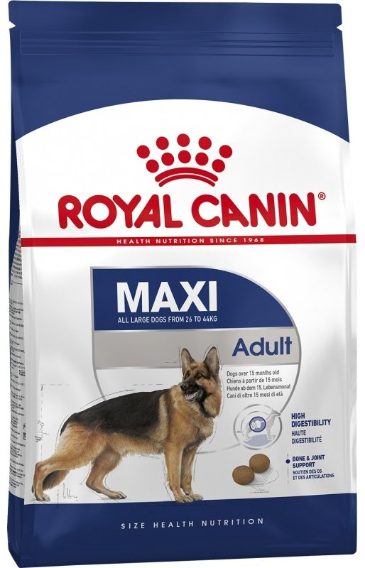 Корм Royal Canin Maxi Adult для взрослых крупных пород 15 кг купить,62371