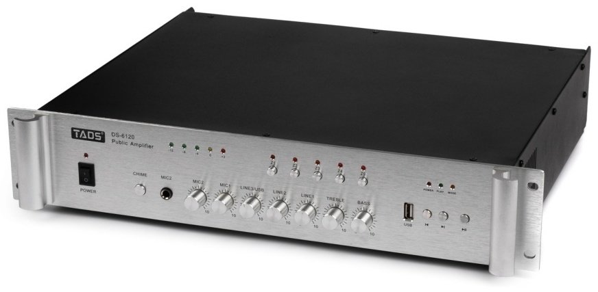 Аудиоусилитель TADS DS-6120 серебристый - ForteMarket Аудиоусилитель TADS DS-6120 серебристый купить,0