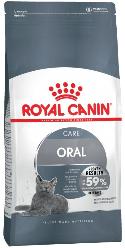 Корм Royal Canin Oral Care профилактика зубного камня злаки, птица 8 кг купить,58286