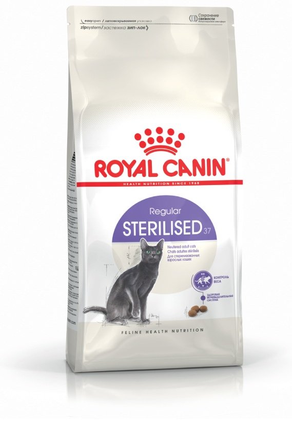 Корм Royal Canin STERILISED птица, злаки 10 кг