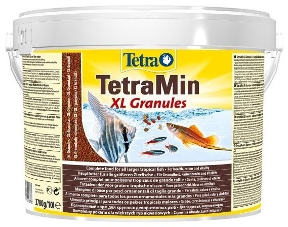 Корм Tetra TetraMin XL Granules для крупных декоративных рыб 10 л