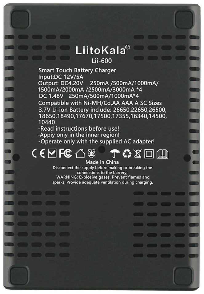 Зарядное устройство LiitoKala Lii-600 купить,NaN