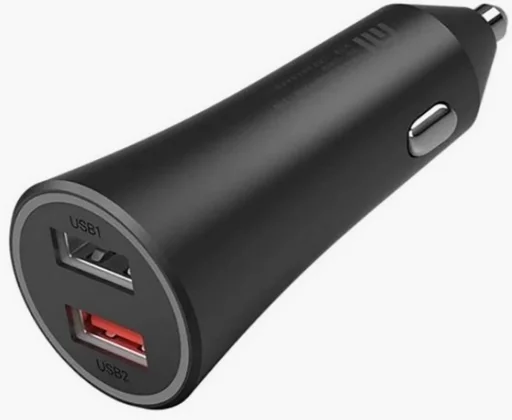 Автомобильное зарядное устройство Xiaomi Mi 37W Dual Port Car Charger GDS4147GL черное