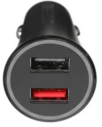 Автомобильное зарядное устройство Xiaomi Mi 37W Dual Port Car Charger GDS4147GL черное