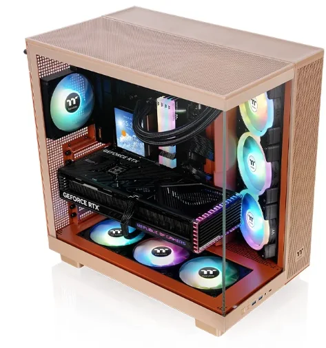 Корпус Thermaltake View 380 XL TG ARGB CA-11E-00MGWN-00 Gravel Sand купить,NaN
