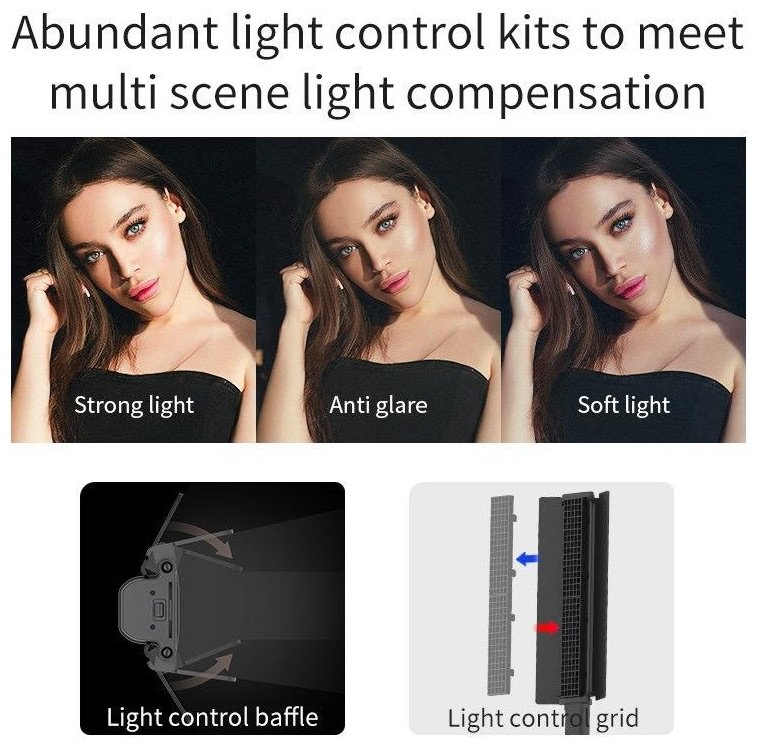 Постоянный свет Видео свет RGB light stick R1000 купить,0
