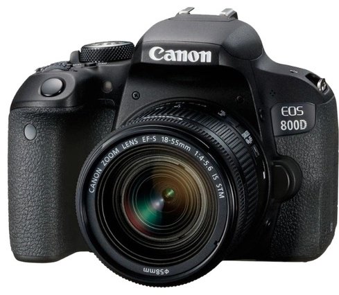 Фотокамера Canon EOS 800D Kit EF-s 18-55 мм f/3.5-5.6 IS STM черный