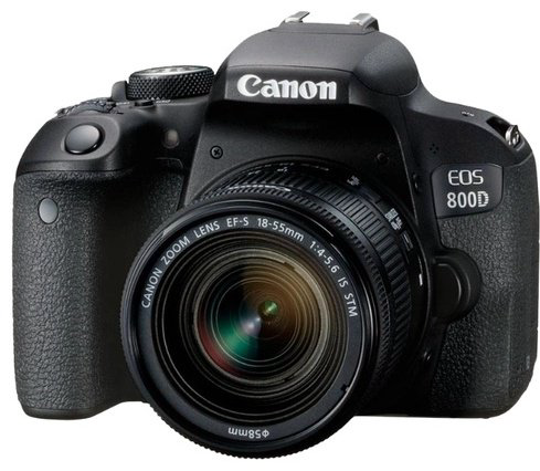Фотокамера Canon EOS 800D Kit EF-s 18-55 мм f/3.5-5.6 IS STM черный купить,NaN