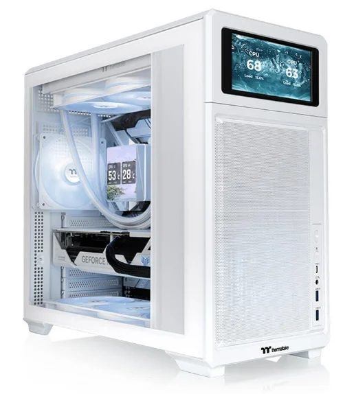 Корпус Thermaltake TR300 TG CA-11M-00M6WN-00 Snow  купить,56832