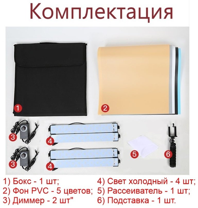 Софтбокс FBKN40-5X2 - ForteMarket Софтбокс FBKN40-5X2 купить,0
