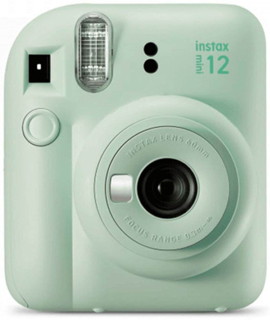 Фотокамера моментальной печати Instax Fujifilm Instax mini 12 Green зеленый купить,84990