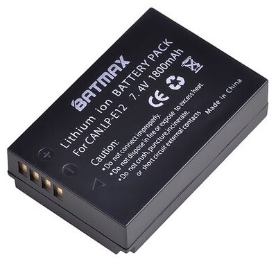 Аккумулятор Batmax LP-E12 - ForteMarket Аккумулятор Batmax LP-E12 купить,0