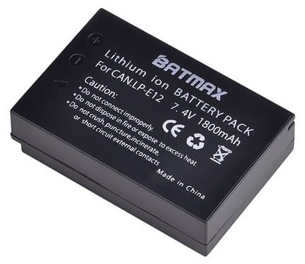 Аккумулятор Batmax LP-E12 купить,NaN