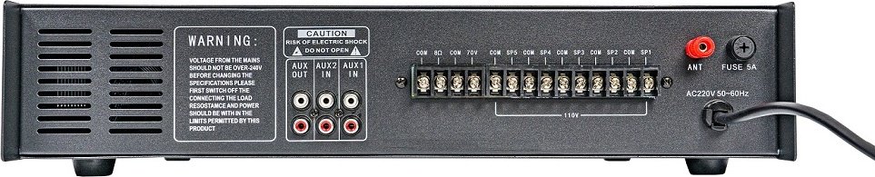 Аудиоусилитель 4all Audio PAMP-120-5Zi BT купить,0