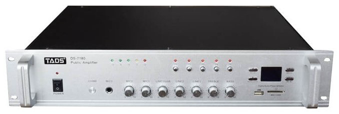 Аудиоусилитель TADS DS-6180 серебристый купить,NaN