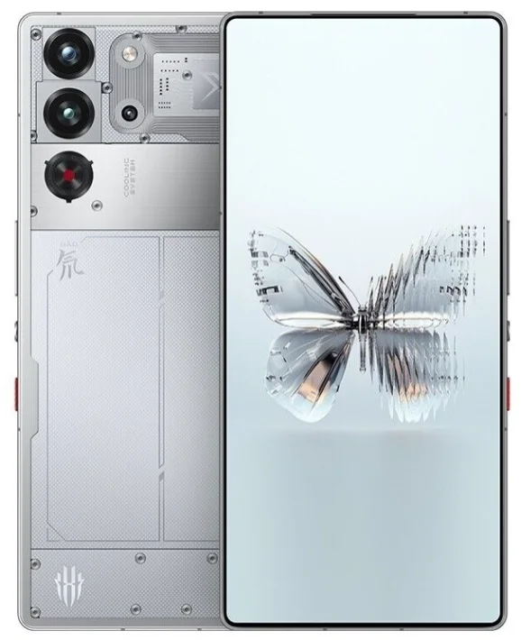 Смартфон ZTE Nubia RedMagic 10 Pro 16/512Gb Moonlight (Transparent Silver Deuterium)