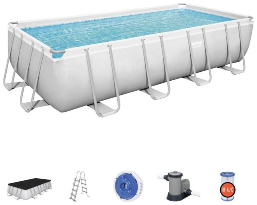 Бассейн каркасный Bestway 56465, 549x274x122 см купить,NaN