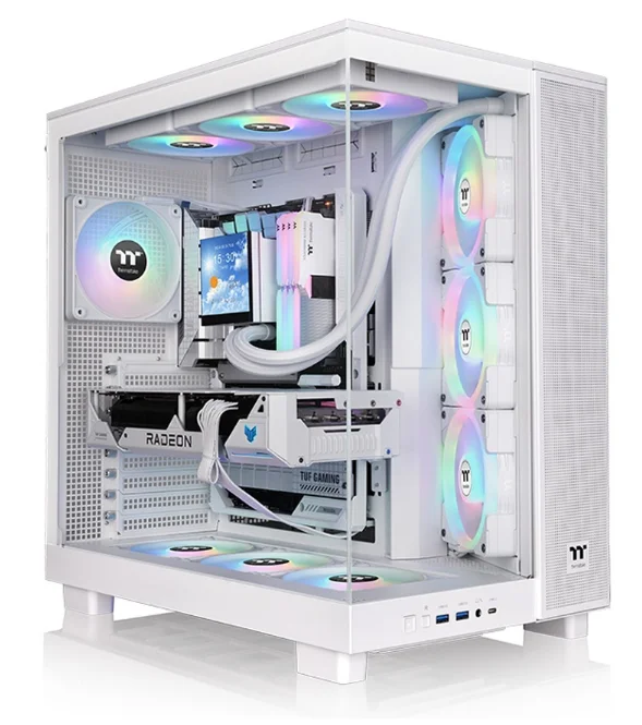 Корпус Thermaltake View 380 XL TG CA-11E-00M6WN-00 White