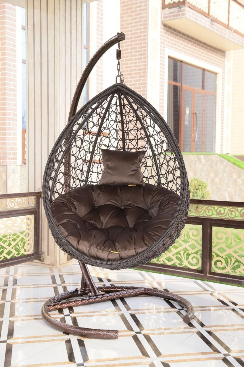 Подвесное кресло Samruk Mebel Couple/1 SMC002015 коричневый купить,NaN