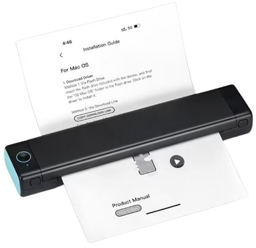 Мини-принтер Phomemo M08F A4 черный купить,NaN